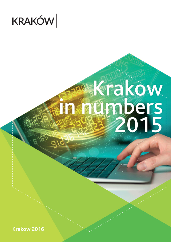 Krakow in numbers 2015 cover