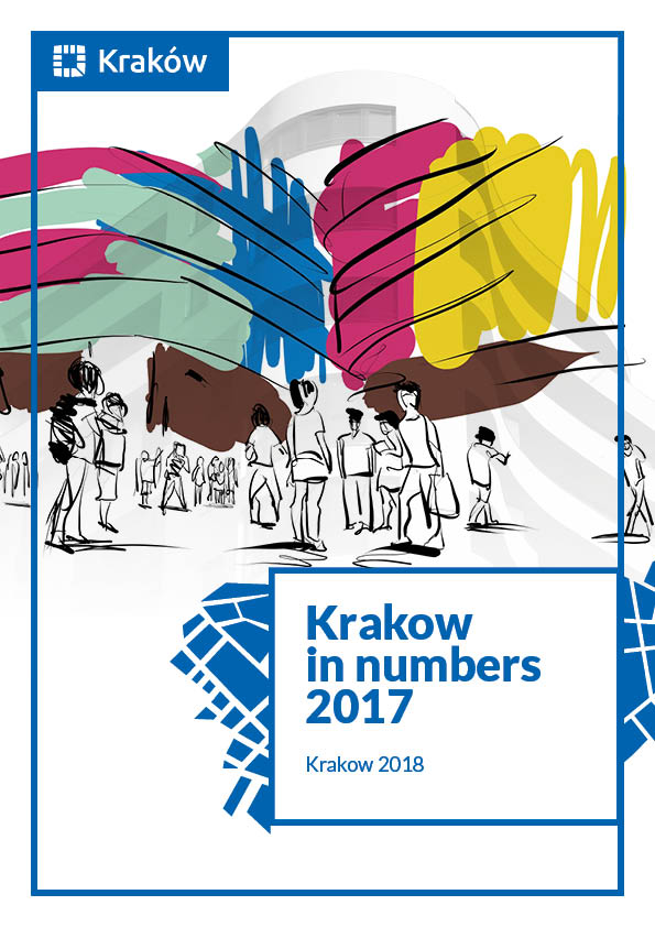 Krakow in numbers 2017 cover