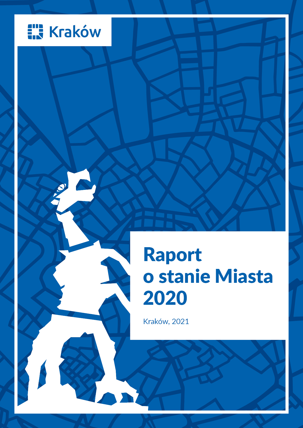 Raport o stanie Miasta 2020 okładka