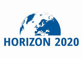 Grafika przedstawia logo programu Horyzont 2020