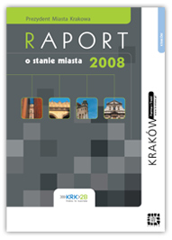 okładka Raportu o Stanie Miasta 2008