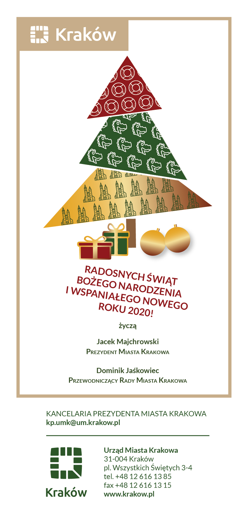 Życzenia Bożonarodzeniowe i Noworoczne 2019 
