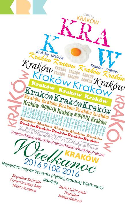 Życzenia Wielkanocne od Prezydenta Miasta Kra