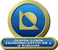 Logo Zespołu Szkół Ekonomicznych nr 1 w Krakowie