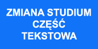 Zmiana Studium - Część tekstowa - wyłożenie