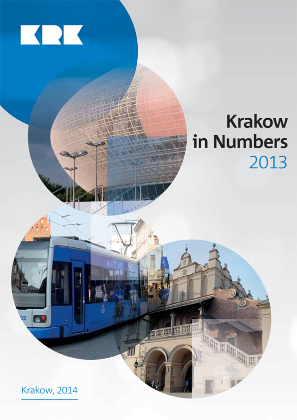 Krakow in numbers 2013 cover