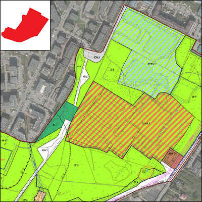 Rysunek planu w Obserwatorium