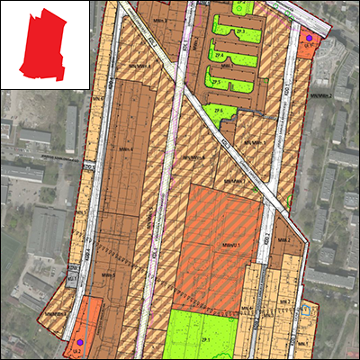 Rysunek planu w Obserwatorium
