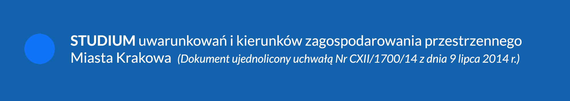 Obowiązujące STUDIUM