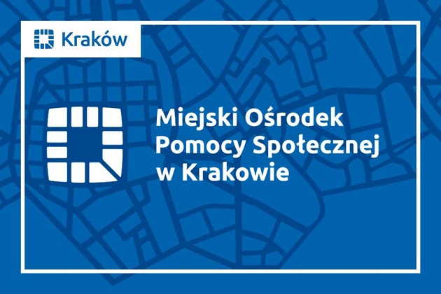 logotyp miejskiego ośrodka pomocy społecznej w krakowie