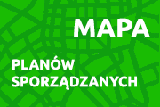 Aktywna mapa z planami sporządzanymi
