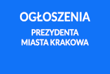 Ogłoszenia Prezydenta Miasta