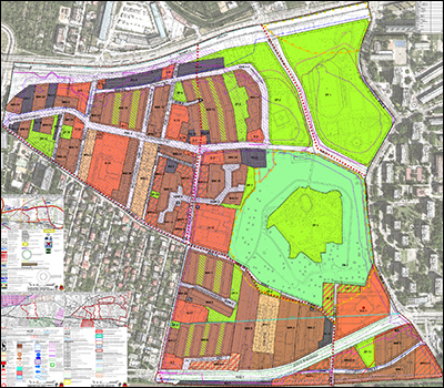 Grafika przedstawiająca rysunek planu - link do pdf