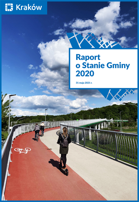Raport o stanie Gminy 2020 okładka