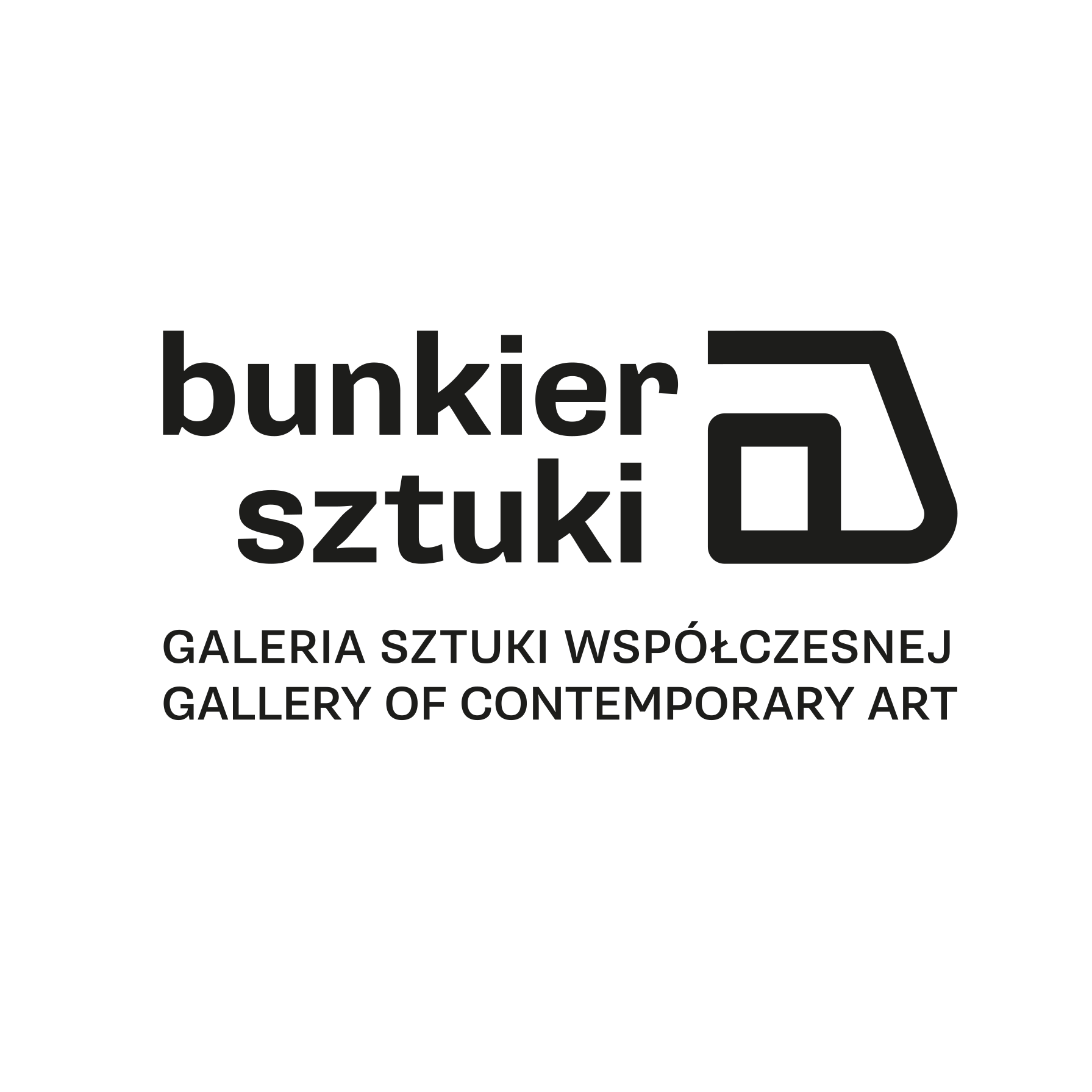 Logo Galerii Sztuki Współczesnej Bunkier Sztuki