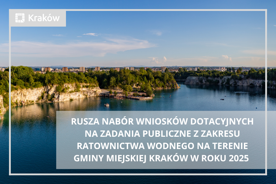 Ogłoszenie o naborze wniosków na realizację zadań z zakresu ratownictwa wodnego 2025