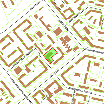 Grafika przedstawiająca granice planu - link do pdf