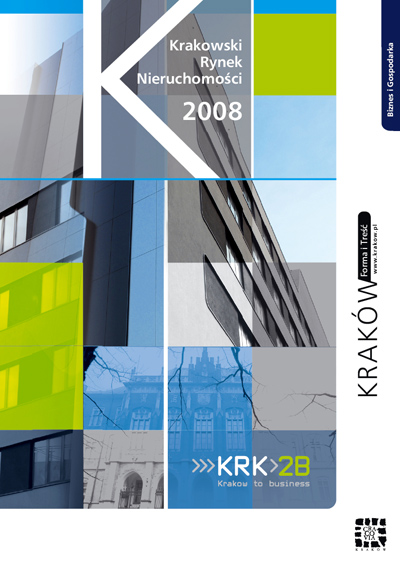 Okładka Krakowskiego Rynku Nieruchomości 2008 - wersja polska