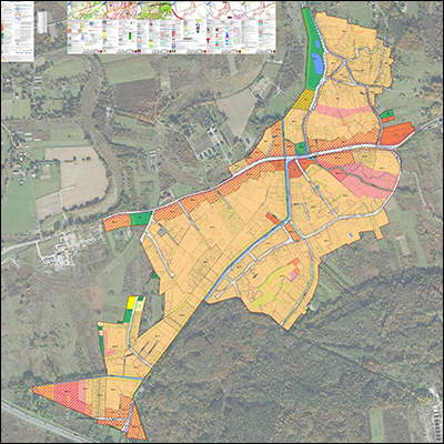 Grafika przedstawiająca rysunek planu - link do pdf