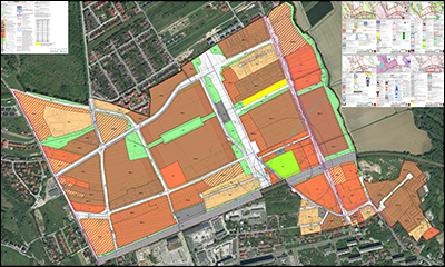 Grafika przedstawiająca rysunek planu - link do pdf