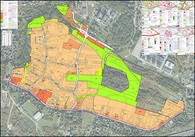 Grafika przedstawiająca rysunek planu - link do pdf 