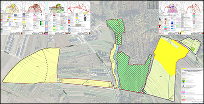 Grafika przedstawiająca rysunek planu - link do pdf