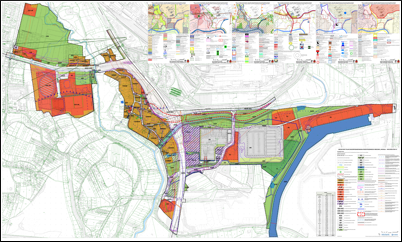 Grafika przedstawiająca rysunek planu - link do pdf