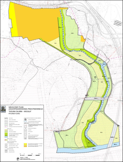 Grafika przedstawiająca rysunek planu - link do pdf