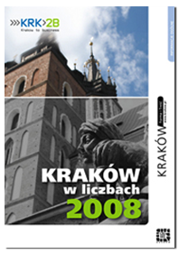 Krakow w Liczbach 2008 okładka