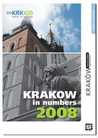 Krakow in Numbers 2008 cover