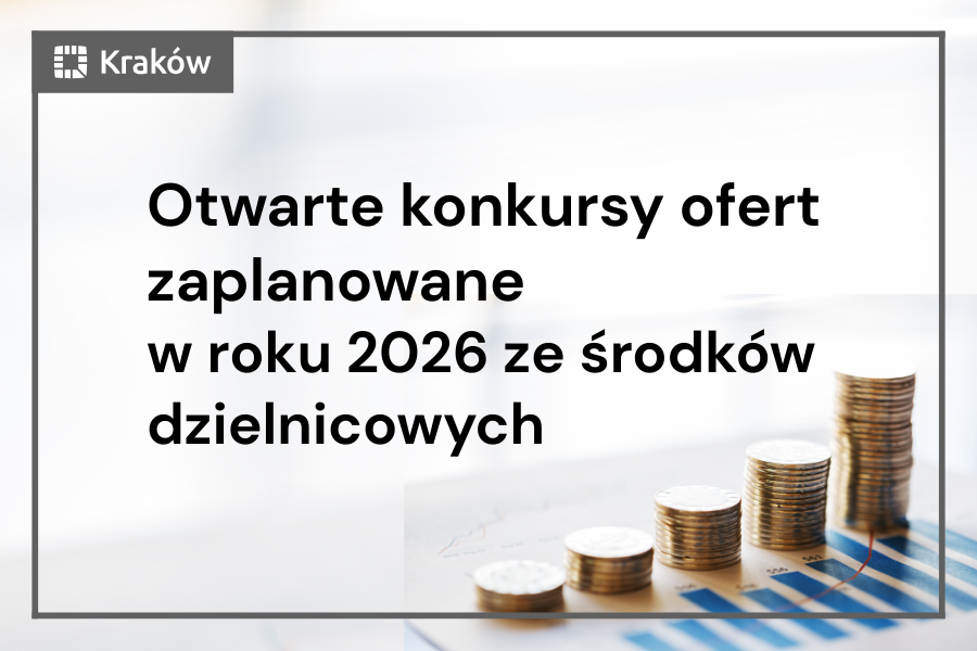 Harmonogram otwartych konkursów ofert zaplanowanych w roku 2026 r. ze środków dzielnicowych