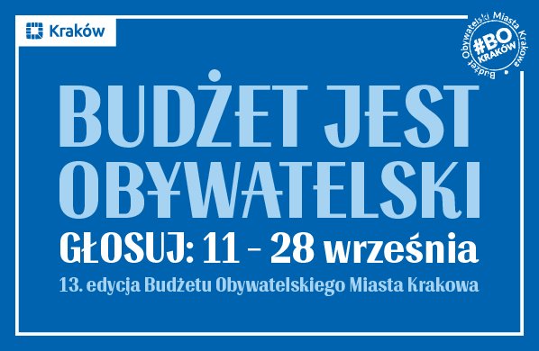 Plakat promujący głosowanie w BO 11-28 września