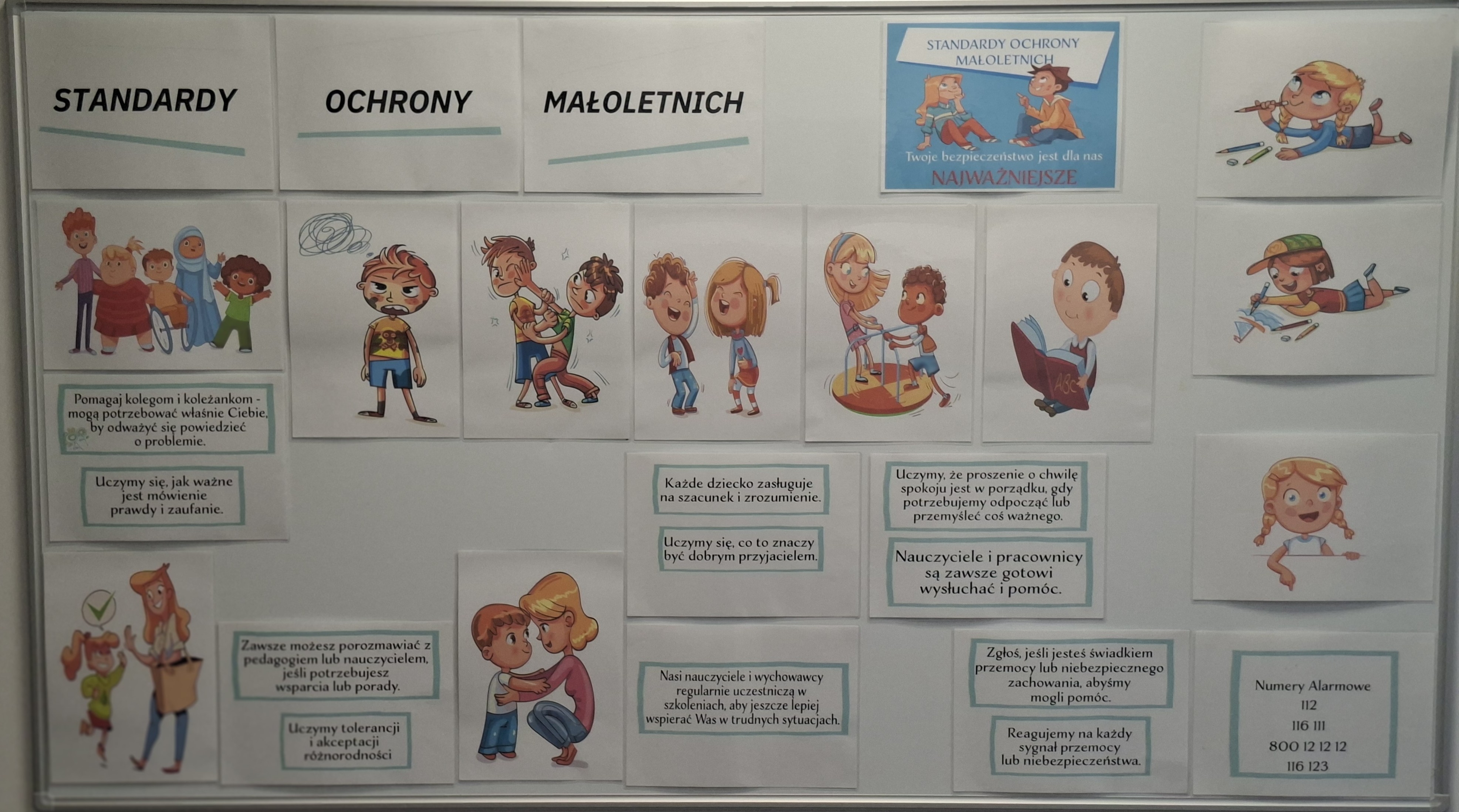 Standardy Ochrony Małoletnich wersja obrazkowa