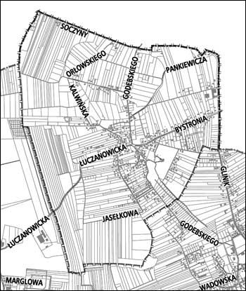 Obszar i granice odstąpionego planu