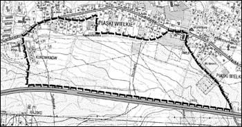 Obszar i granice odstąpionego planu