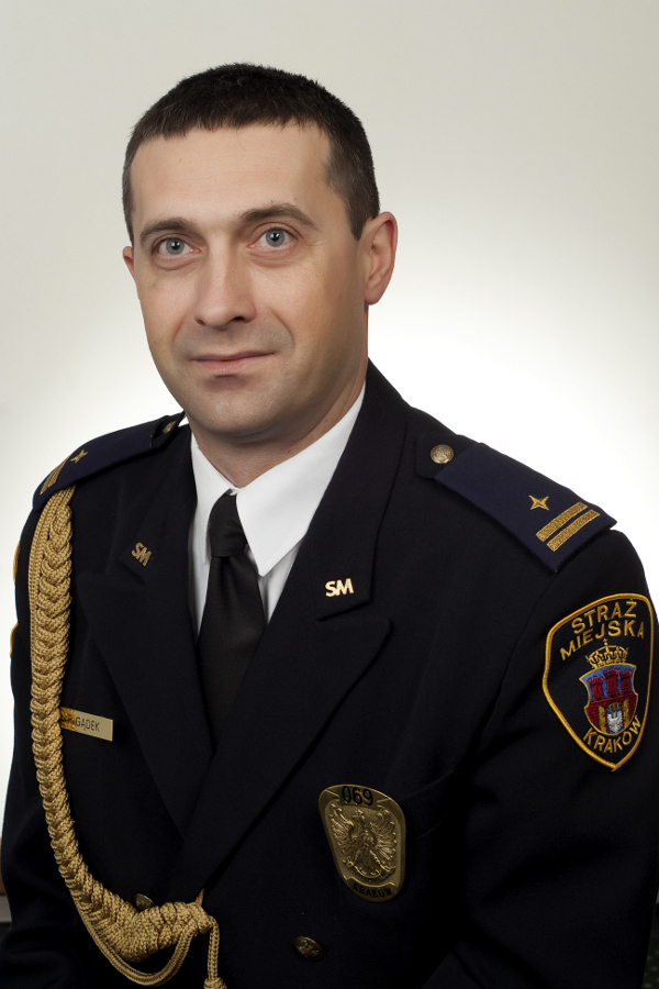 Z-ca Komendanta Radosław Gądek
